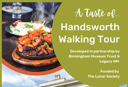 image advertising the taste of Handsworth walking tour
